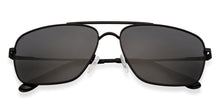Load image into Gallery viewer, Black Aviator Full Rim Extra Wide Unisex Sunglasses by Vincent Chase Polarized-146192