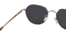 Load image into Gallery viewer, Yellow Round Full Rim Wide Unisex Sunglasses by Vincent Chase Polarized-146909