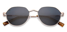 Load image into Gallery viewer, Yellow Round Full Rim Wide Unisex Sunglasses by Vincent Chase Polarized-146909