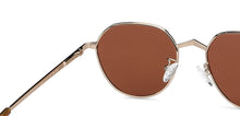 Load image into Gallery viewer, Yellow Round Full Rim Wide Unisex Sunglasses by Vincent Chase Polarized-146910