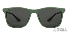 Load image into Gallery viewer, Green Wayfarer Full Rim Unisex Sunglasses by Vincent Chase-150976