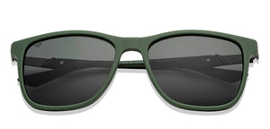 Green Wayfarer Full Rim Unisex Sunglasses by Vincent Chase-150976