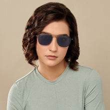 Load image into Gallery viewer, Grey Square Full Rim Unisex Sunglasses by Vincent Chase Polarized-147022