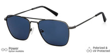 Load image into Gallery viewer, Grey Square Full Rim Unisex Sunglasses by Vincent Chase Polarized-147022