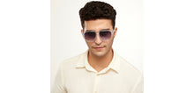 Load image into Gallery viewer, Transparent Geometric Full Rim Unisex Sunglasses by Vincent Chase-200499