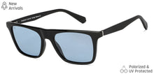 Load image into Gallery viewer, Black Wayfarer Full Rim Extra Wide Unisex Sunglasses by Vincent Chase Polarized-148032