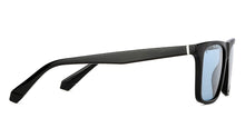 Load image into Gallery viewer, Black Wayfarer Full Rim Extra Wide Unisex Sunglasses by Vincent Chase Polarized-148032