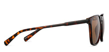 Load image into Gallery viewer, Brown Wayfarer Full Rim Extra Wide Unisex Sunglasses by Vincent Chase Polarized-148064