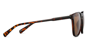 Brown Wayfarer Full Rim Extra Wide Unisex Sunglasses by Vincent Chase Polarized-148064