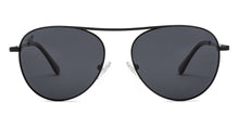 Load image into Gallery viewer, Black Aviator Full Rim Unisex Sunglasses by Vincent Chase Polarized-208624
