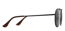 Load image into Gallery viewer, Black Aviator Full Rim Unisex Sunglasses by Vincent Chase Polarized-208624