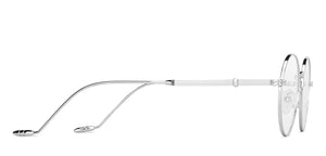 Silver Round Full Rim Unisex Eyeglasses by Vincent Chase-148561