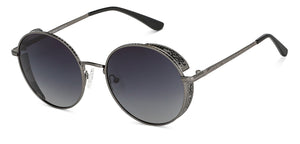 Grey Round Full Rim Unisex Sunglasses by Vincent Chase Polarized-148564