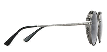 Load image into Gallery viewer, Grey Round Full Rim Unisex Sunglasses by Vincent Chase Polarized-148564