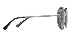 Grey Round Full Rim Unisex Sunglasses by Vincent Chase Polarized-148564