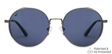 Load image into Gallery viewer, Grey Round Full Rim Unisex Sunglasses by Vincent Chase Polarized-148566