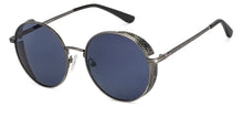 Load image into Gallery viewer, Grey Round Full Rim Unisex Sunglasses by Vincent Chase Polarized-148566