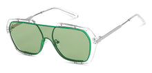 Load image into Gallery viewer, Green Square Full Rim Unisex Sunglasses by Vincent Chase-148575