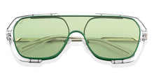 Load image into Gallery viewer, Green Square Full Rim Unisex Sunglasses by Vincent Chase-148575