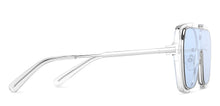 Load image into Gallery viewer, Silver Square Full Rim Unisex Sunglasses by Vincent Chase-148576