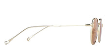 Load image into Gallery viewer, Gold Round Full Rim Unisex Sunglasses by Vincent Chase Polarized-148578