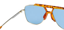 Load image into Gallery viewer, Gold Aviator Full Rim Unisex Sunglasses by Vincent Chase Polarized-148585
