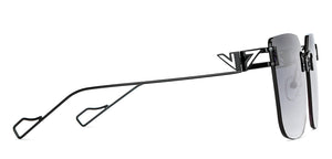 Black Square Rimless Unisex Sunglasses by Vincent Chase-148588