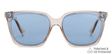 Load image into Gallery viewer, Brown Wayfarer Full Rim Unisex Sunglasses by Vincent Chase Polarized-148870