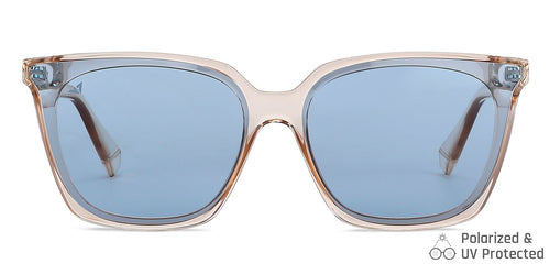 Brown Wayfarer Full Rim Unisex Sunglasses by Vincent Chase Polarized-148870