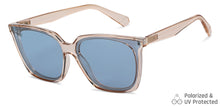 Load image into Gallery viewer, Brown Wayfarer Full Rim Unisex Sunglasses by Vincent Chase Polarized-148870