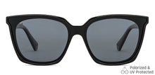 Load image into Gallery viewer, Black Wayfarer Full Rim Unisex Sunglasses by Vincent Chase Polarized-148871
