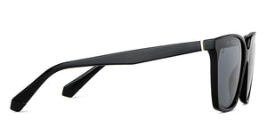 Black Wayfarer Full Rim Unisex Sunglasses by Vincent Chase Polarized-148871