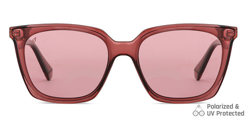 Pink Wayfarer Full Rim Unisex Sunglasses by Vincent Chase Polarized-148872