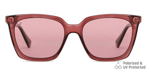Pink Wayfarer Full Rim Unisex Sunglasses by Vincent Chase Polarized-148872