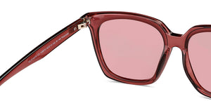 Pink Wayfarer Full Rim Unisex Sunglasses by Vincent Chase Polarized-148872
