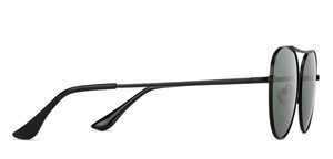 Black Aviator Full Rim Unisex Sunglasses by Vincent Chase Polarized-148877