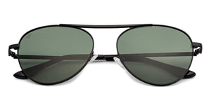 Black Aviator Full Rim Unisex Sunglasses by Vincent Chase Polarized-148877