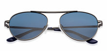 Load image into Gallery viewer, Gunmetal Aviator Full Rim Unisex Sunglasses by Vincent Chase Polarized-148881