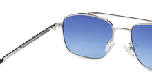 Load image into Gallery viewer, Silver Square Full Rim Unisex Sunglasses by Vincent Chase-148911