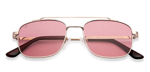 Gold Square Full Rim Women Sunglasses by Vincent Chase-148912