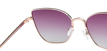 Load image into Gallery viewer, Gold Cat Eye Full Rim Women Sunglasses by Vincent Chase Polarized-148916