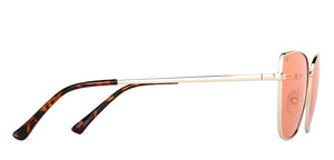Gold Cat Eye Full Rim Women Sunglasses by Vincent Chase Polarized-148917