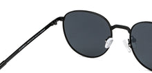 Load image into Gallery viewer, Black Round Full Rim Unisex Sunglasses by Vincent Chase Polarized-148935