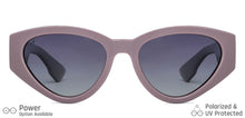 Load image into Gallery viewer, Purple Cat Eye Full Rim Women Sunglasses by Vincent Chase Polarized-148940