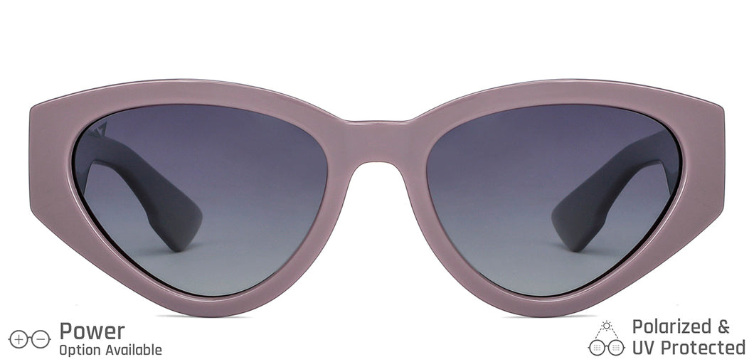Purple Cat Eye Full Rim Women Sunglasses by Vincent Chase Polarized-148940