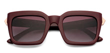 Load image into Gallery viewer, Maroon Wayfarer Full Rim Unisex Sunglasses by Vincent Chase Polarized-148942