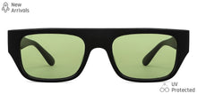 Load image into Gallery viewer, Black Wayfarer Full Rim Unisex Sunglasses by Vincent Chase-148963