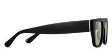 Load image into Gallery viewer, Black Wayfarer Full Rim Unisex Sunglasses by Vincent Chase-148963