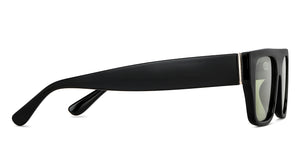 Black Wayfarer Full Rim Unisex Sunglasses by Vincent Chase-148963