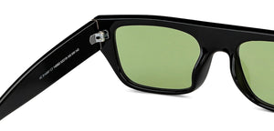 Black Wayfarer Full Rim Unisex Sunglasses by Vincent Chase-148963